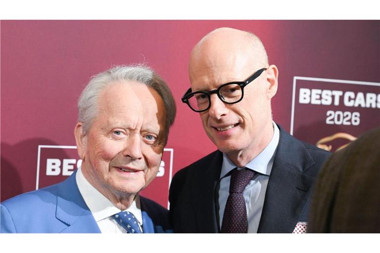 Der Chef-Aufseher der Porsche AG ist gleichzeitig auch ein Enkel des Firmengründers: Wolfgang Porsche (links) wird sich auf der Hauptversammlung zusammen mit dem neuen Porsche-Chef Michael Leiters den Fragen der Aktionäre stellen.