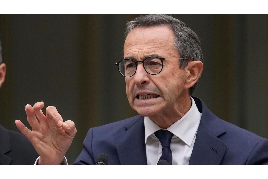 Zurückgetretener Premier soll in Paris Weg aus Krise finden Der Chef der Konservativen war mit der Zusammensetzung des neuen Kabinetts unzufrieden oder drohte mit dem Rückzug aus der Regierung (Archivbild).