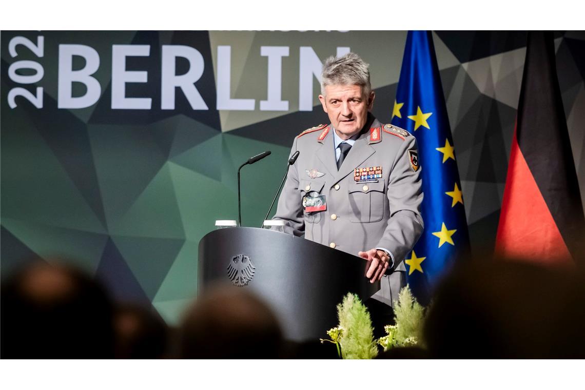 Der Chef des Operativen Führungskommandos der Bundeswehr, Alexander Sollfrank: Russland hat trotz Ukraine-Krieges sehr großes Militärpotential.