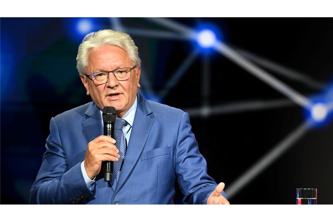 Der Chef des Rüstungskonzerns Rheinmetall, Armin Papperger, setzt im Fall von Überkapazitäten auf eine Beteiligung des Staats an den Fixkosten. (Archivbild)