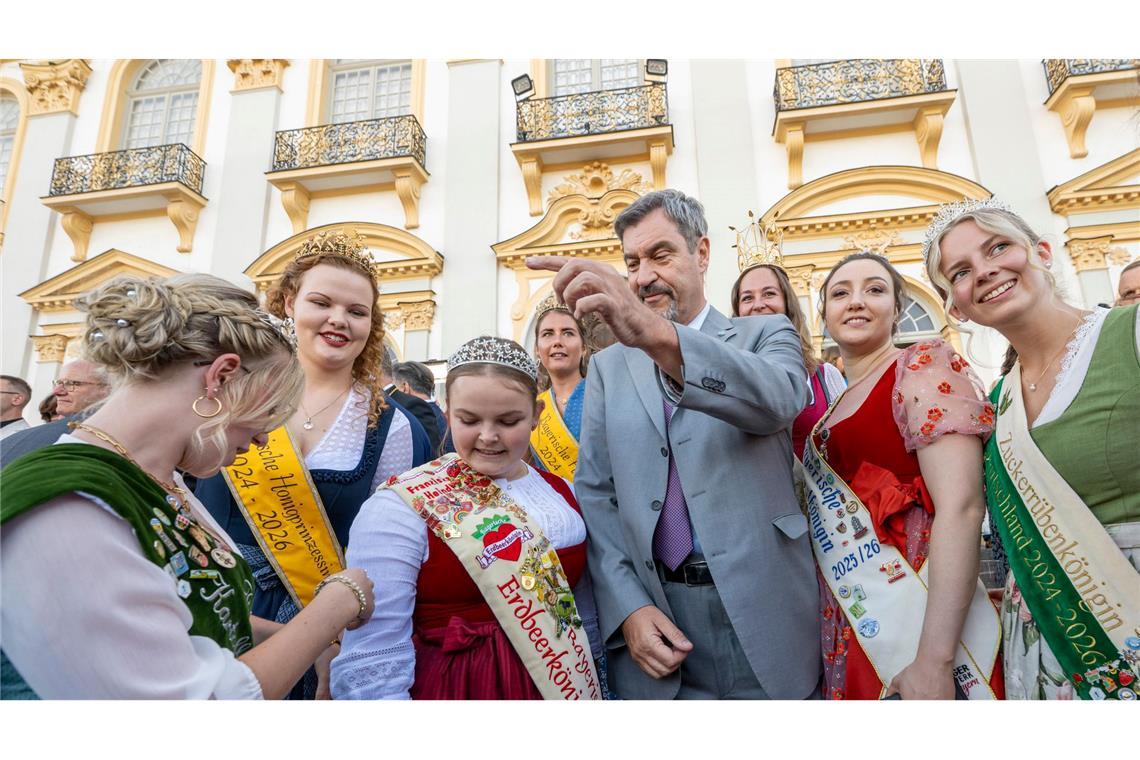 Bilder des Tages Der Chef sagt, wo es langgeht.