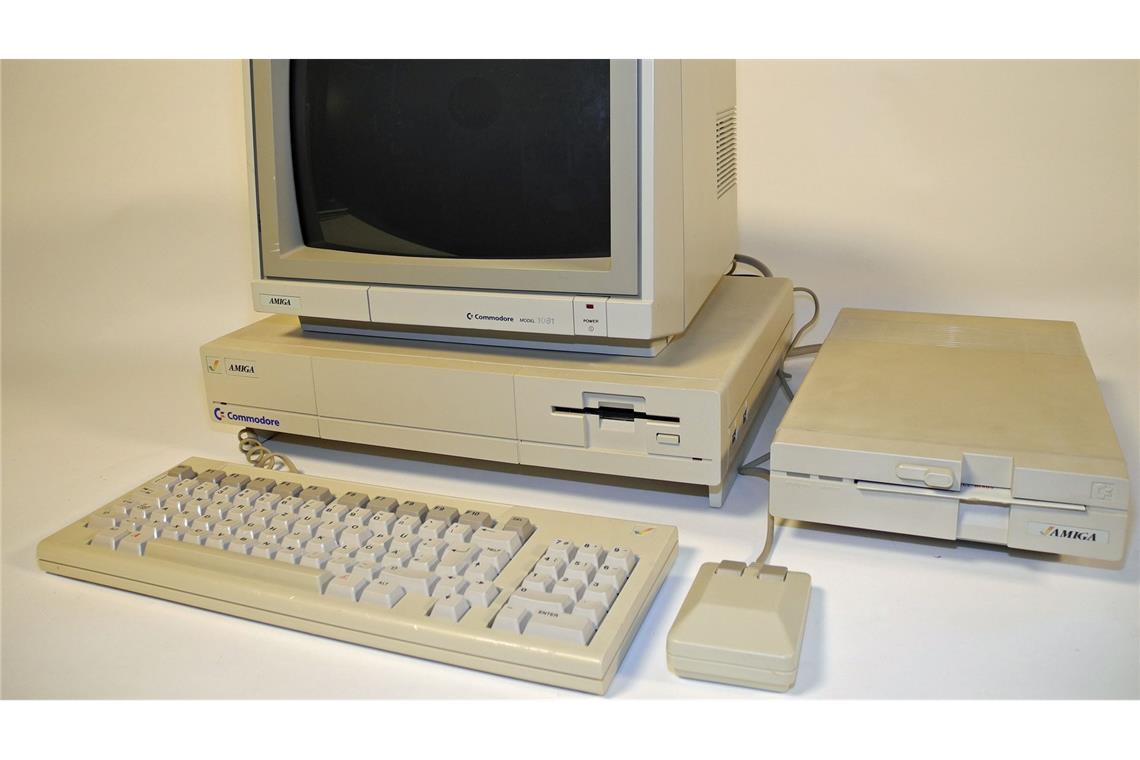 40 Jahre Commodore Amiga: Seiner Zeit weit voraus Der Commodore Amiga im Heinz Nixdorf MuseumsForum (HNF) in Paderborn.