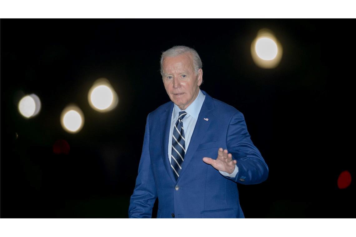 Bitteres Ende für Biden Der Demokrat ist maßgeblich mit dafür verantwortlich, dass seine Partei keinen Nachfolger aufgebaut hat. (Archivbild)