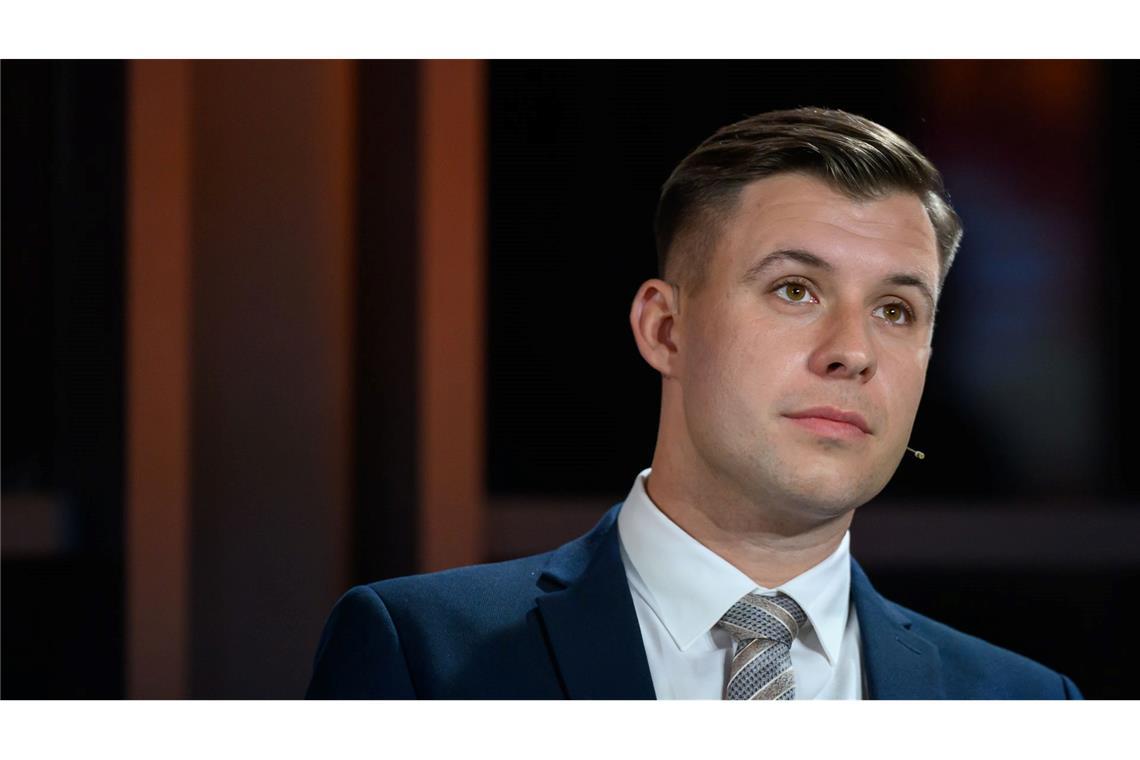 Der designierte Chef der neuen AfD-Jugendorganisation Jean-Pascal Hohm wirbt für ein "seriöses Auftreten" (Archivbild)