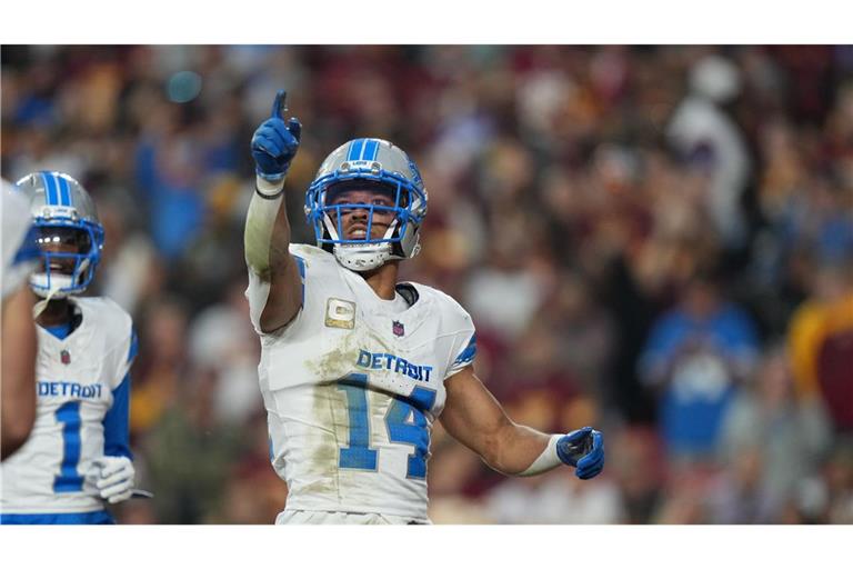 Der deutsch-amerikanische NFL-Profi Amon-Ra St. Brown