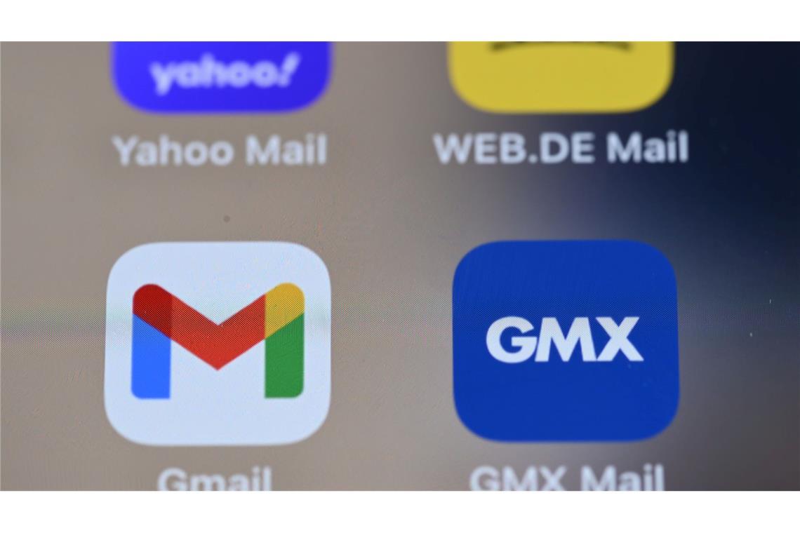 Der deutsche E-Mail-Dienst GMX konkurriert vor allem mit Gmail.