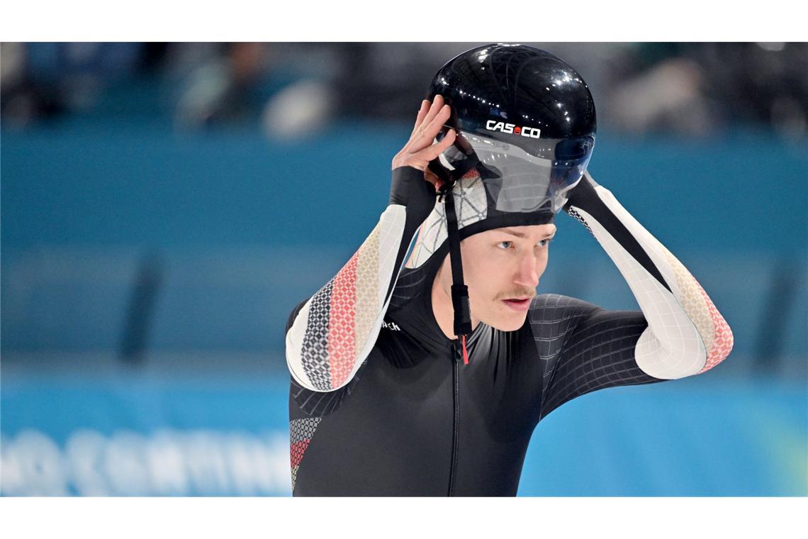 Der deutsche Eisschnelläufer Fridtjof Petzold bangt um die Fortsetzung seine Karriere. (Archivbild)
