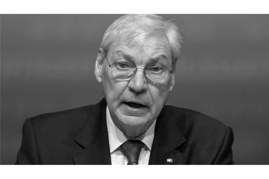 Langjähriger DGB-Chef Michael Sommer gestorben Der Deutsche Gewerkschaftsbund meldet den Tod seines langjährigen Vorsitzenden Michael Sommer. (Archivbild)