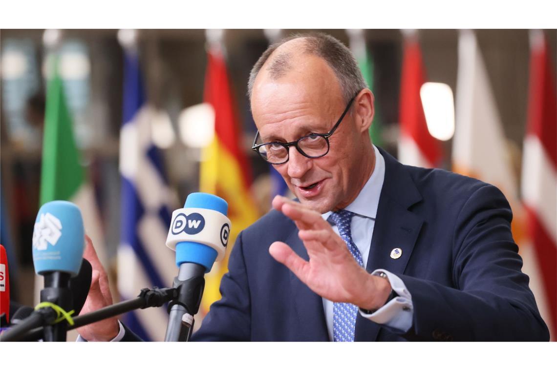 Der deutsche Kanzler Friedrich Merz wirbt in Brüssel für den Bürokratieabbau. Um Europa wieder in Schwung zu bringen, ist das allerdings zu wenig.