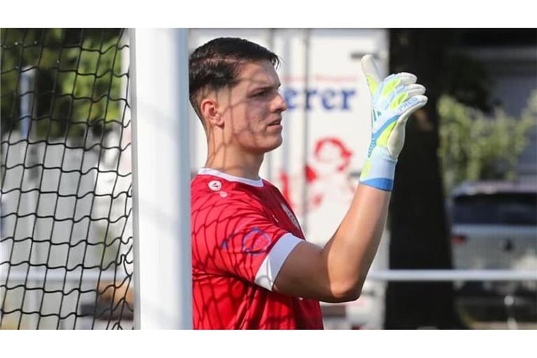 Der Dirigent hinter der Viererkette: Samuel Bates ist die neue Nummer eins beim Landesligisten SV Leonberg/Eltingen