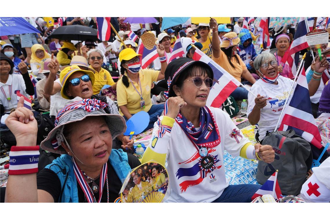 Regierungskrise in Thailand: Ministerpräsidentin suspendiert Der Druck auf die Ministerpräsidentin war zuletzt immer mehr gewachsen. (Archivbild)