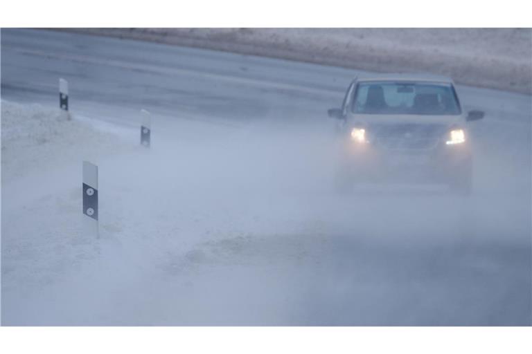 Der DWD kündigte Schnee und Frost an.