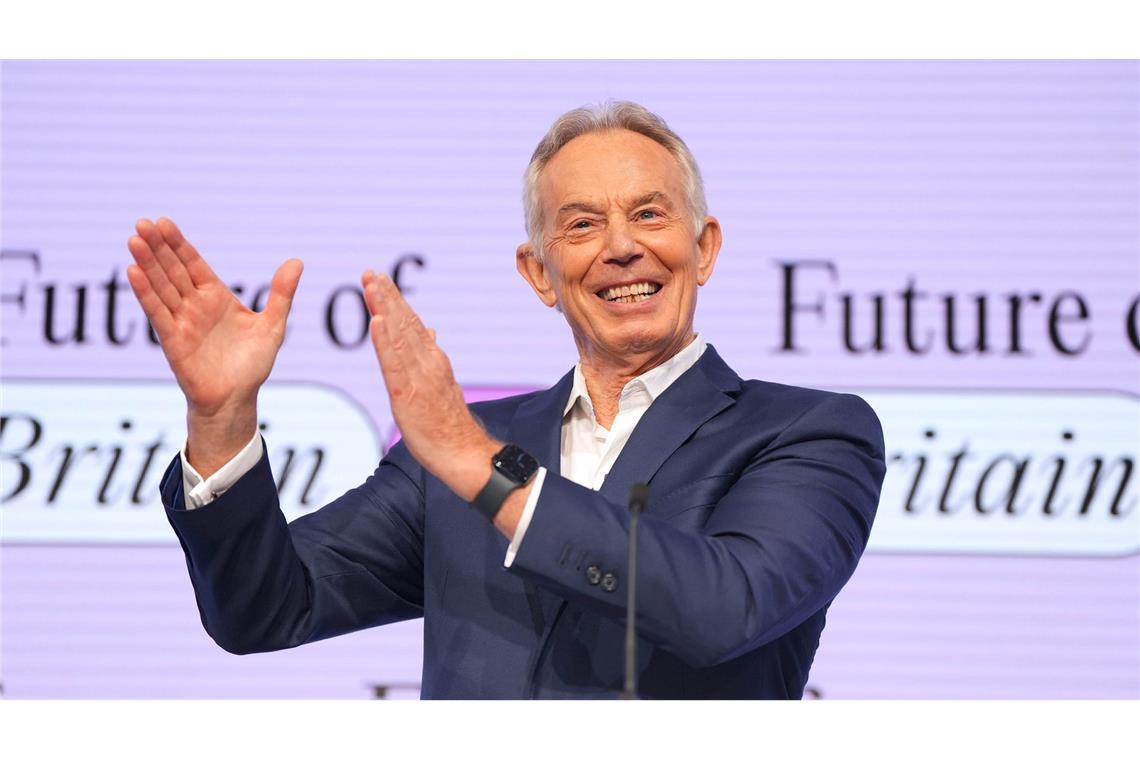 Trumps neuer Friedensplan für Gaza: Wie stehen die Chancen? Der ehemalige britische Premierminister Tony Blair wird für eine wichtige Rolle in der Übergangszeit nach einem Kriegsende gehandelt. (Archivbild)