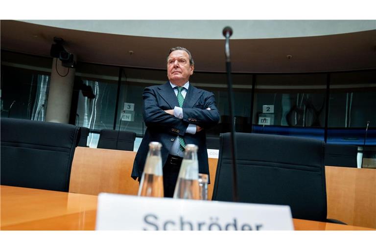 Der ehemalige Bundeskanzler Gerhard Schröder