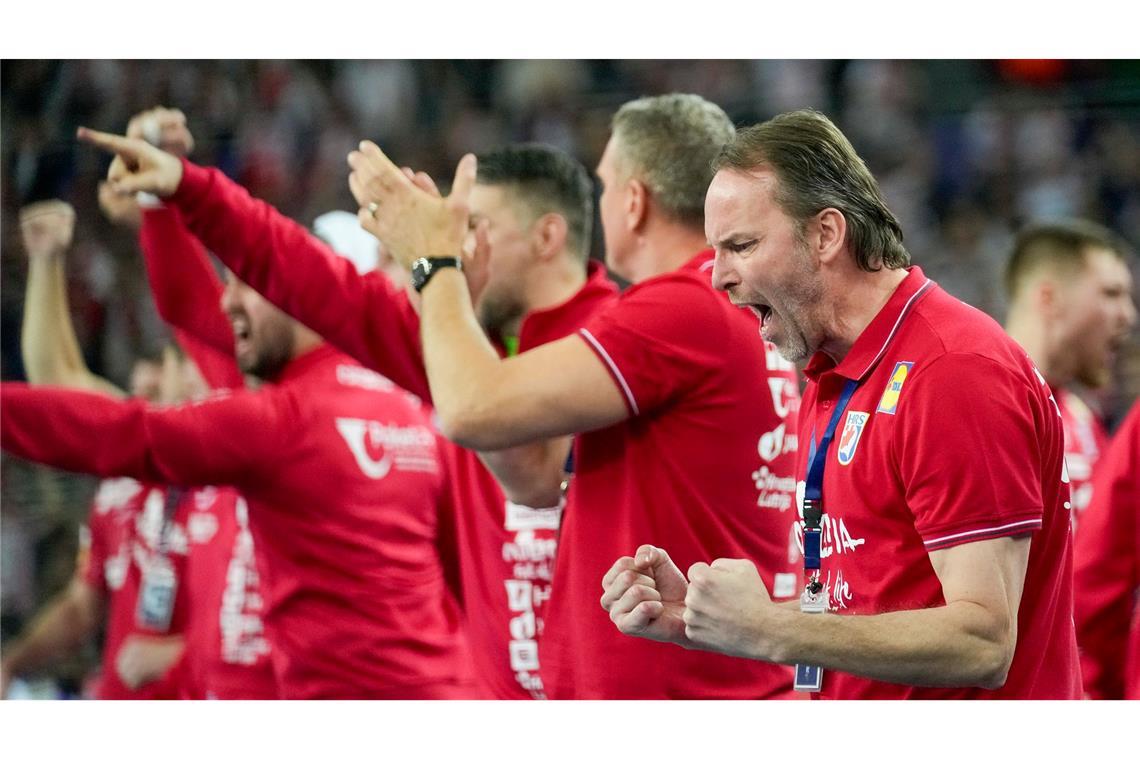 Krönung möglich: Duvnjak spielt mit Kroatien um WM-Gold Der ehemalige Bundestrainer Dagur Sigurdsson trainiert die Kroaten seit 2024.