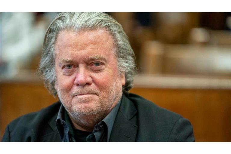 Der ehemalige Chefstratege Donald Trumps hat einen Plan für eine dritte Amtszeit des US-Präsidenten angekündigt. (Archivbild)