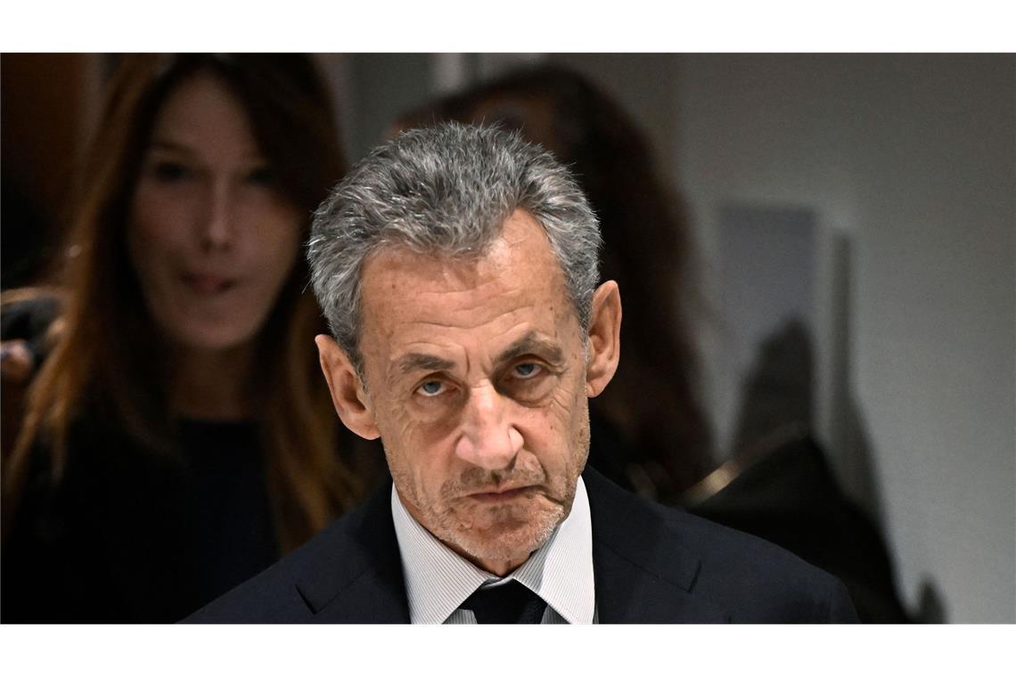 Der ehemalige französische Ex-Präsident Nicolas Sarkozy