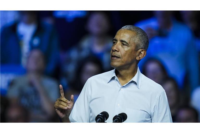 Der ehemalige US-Präsident Obama mahnt die Trump-Regierung. (Archivbild)