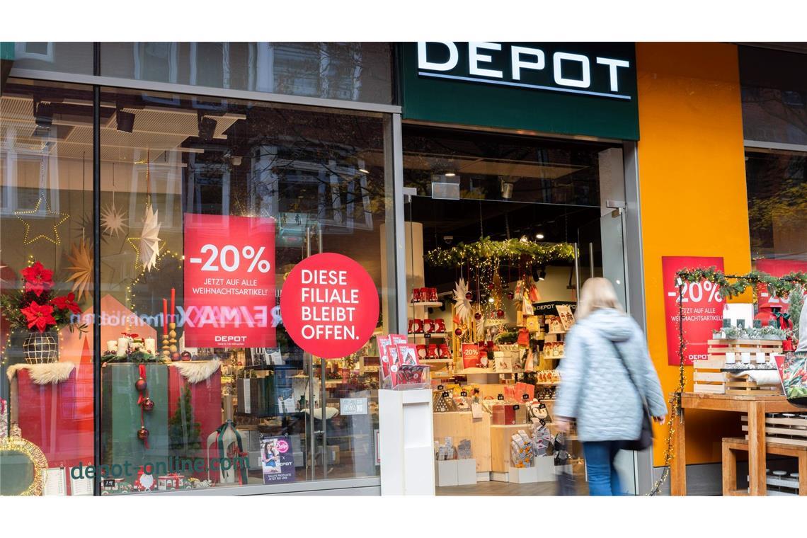 Deko-Kette Depot schließt zahlreiche Filialen Der Einzelhändler ist in vielen Innenstädten zu finden, nun müssen zahlreiche Filialen schließen.