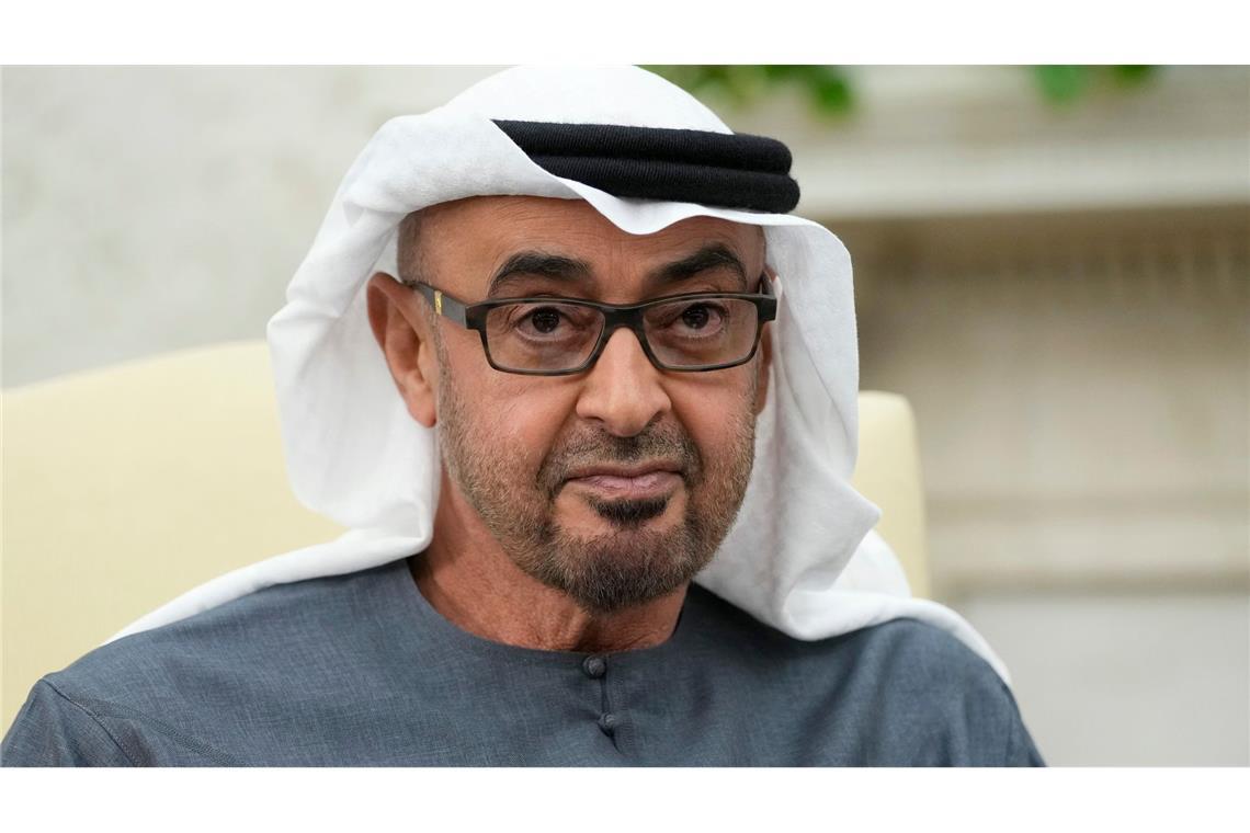 Der emiratische Präsident gibt sich stark angesichts von Irans Angriffen. (Archivbild)