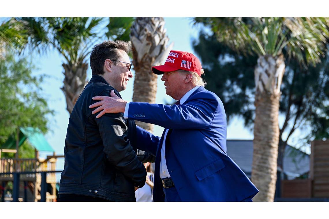Musk, Zuckerberg und Bezos bei Trumps Vereidigung erwartet Der enge Draht Musks zum künftigen Präsidenten wurde in den vergangenen Wochen sichtbar. (Archivbild)