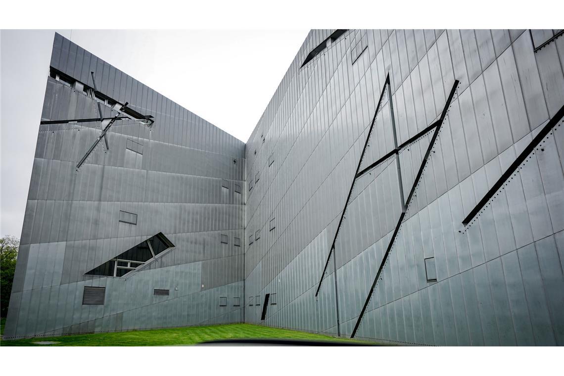 Der Erweiterungsbau des Jüdischen Museums in Berlin.