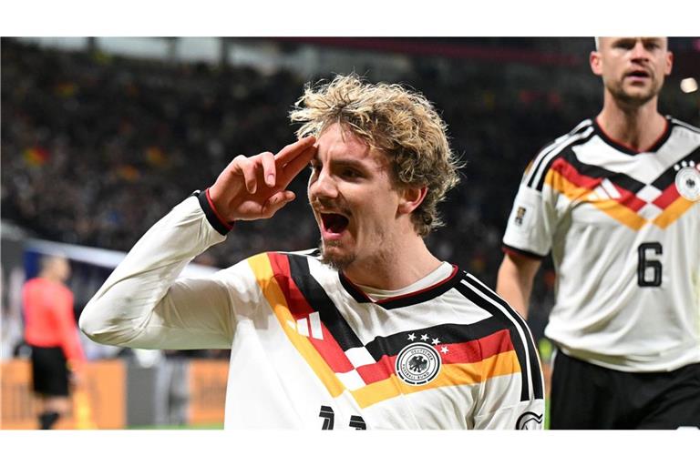 Der Ex-Stuttgarter Nick Woltemade erzielte das erste Tor des Abends.