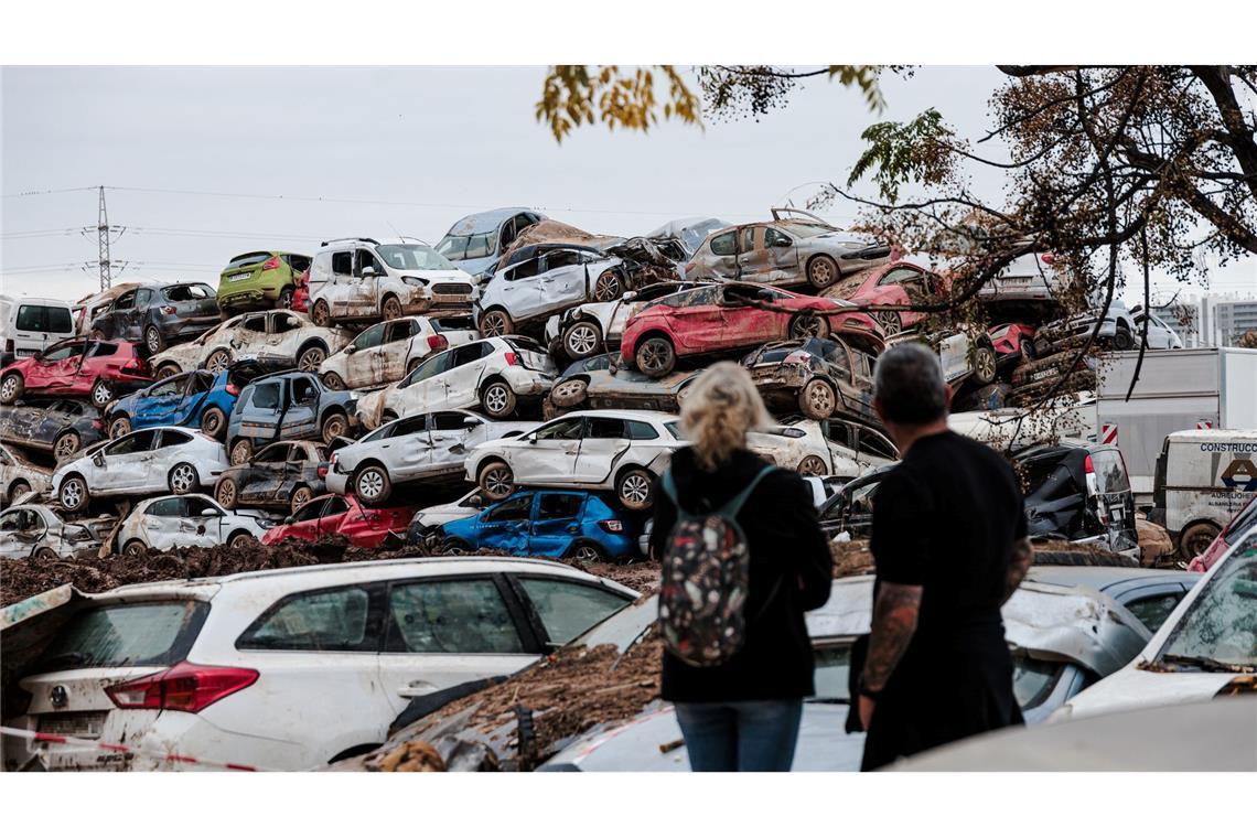 Ahnungslose Ministerin nach Unwetter in Spanien entlassen Der finanzielle Schaden wird auf mindestens 9,3 Milliarden Euro geschätzt. (Foto Archiv)