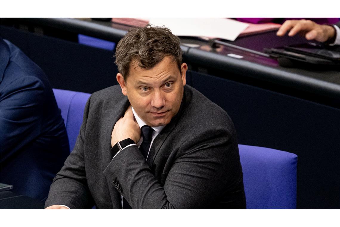 Der Finanzminister hat eine Ansage an seine Kabinettskollegen gemacht. (Archivbild)