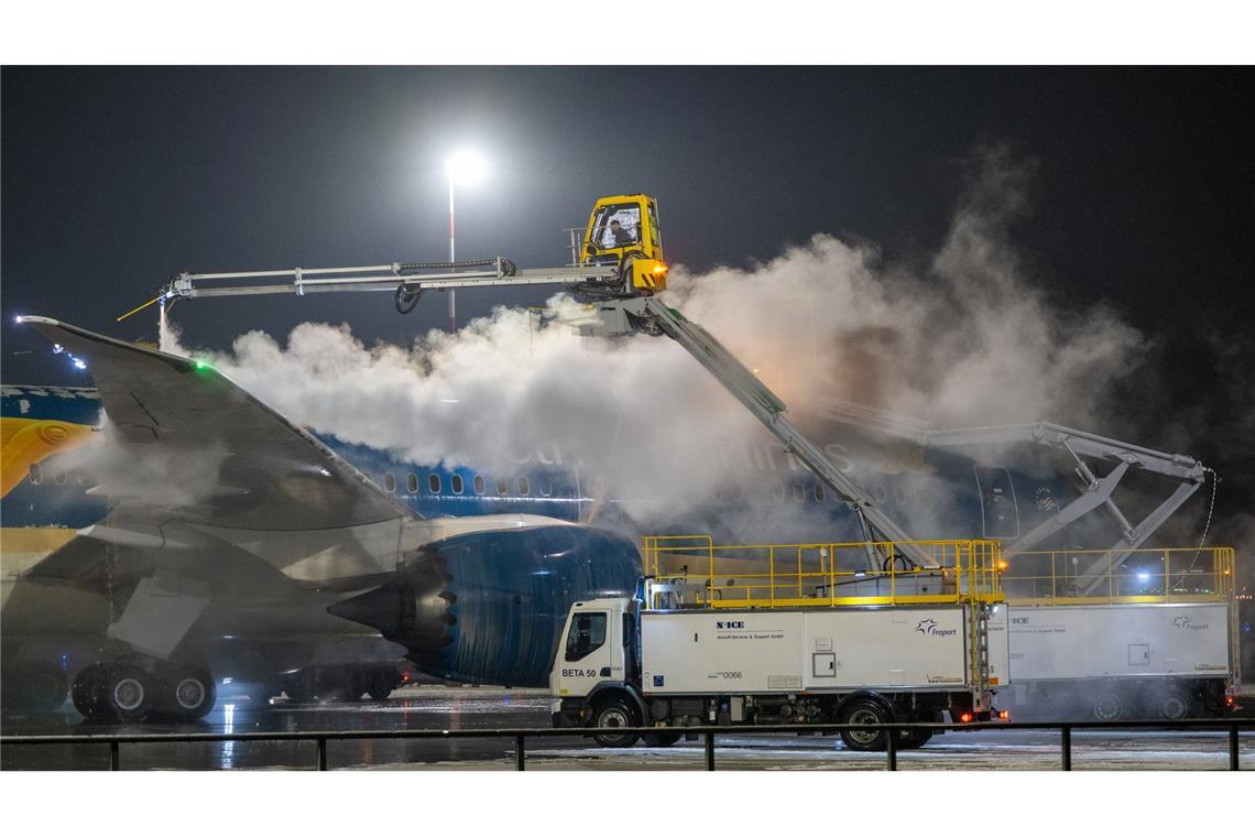 Der Flugverkehr war zeitweilig eingestellt.