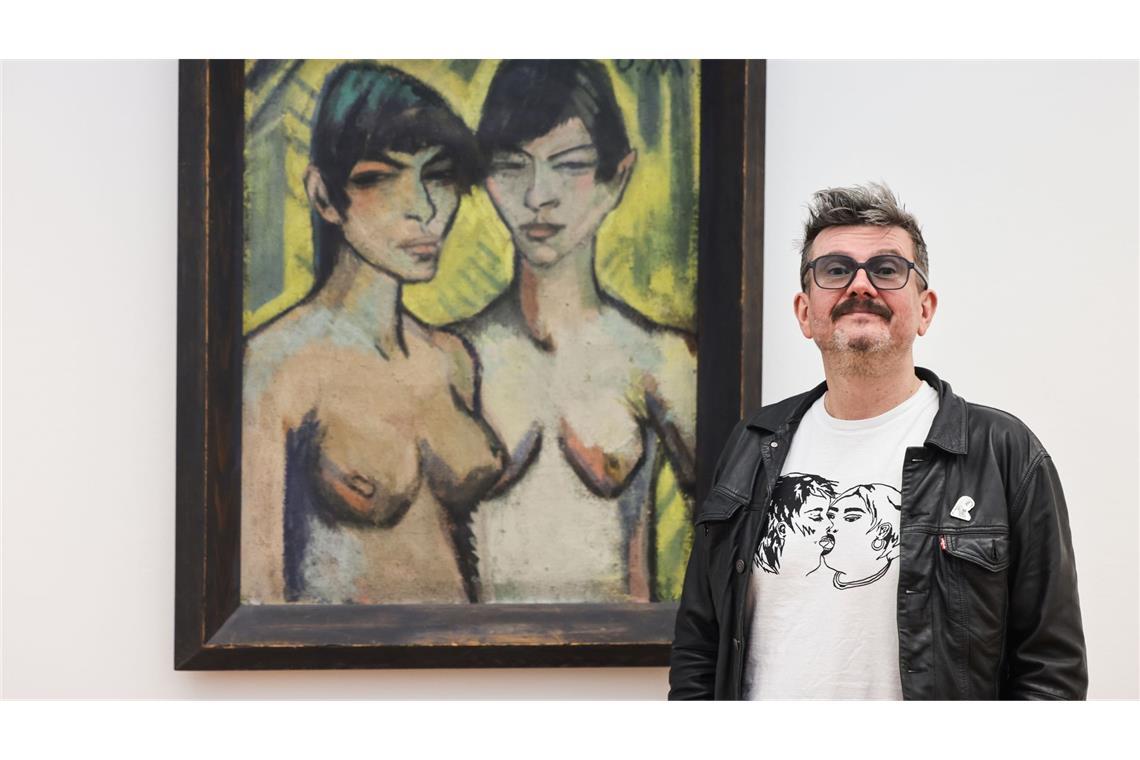 "Charlie Hebdo"-Zeichner widmet deutschem Gemälde Comic Der französische Zeichner Luz, eigentlich Rénald Luzier, hat dem Gemälde "Zwei weibliche Halbakte" einen Comic-Roman gewidmet.