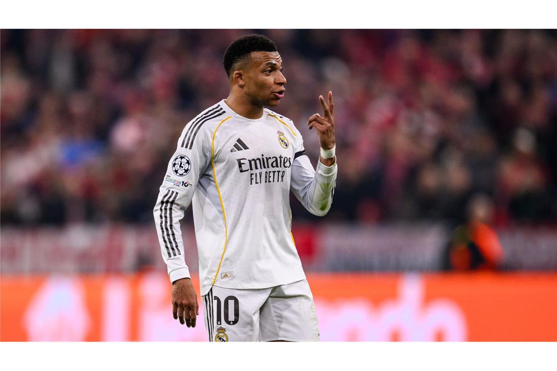 Der Franzose Kylian Mbappé steht trotz seiner vielen Tore in der Kritik. (Archivbild)