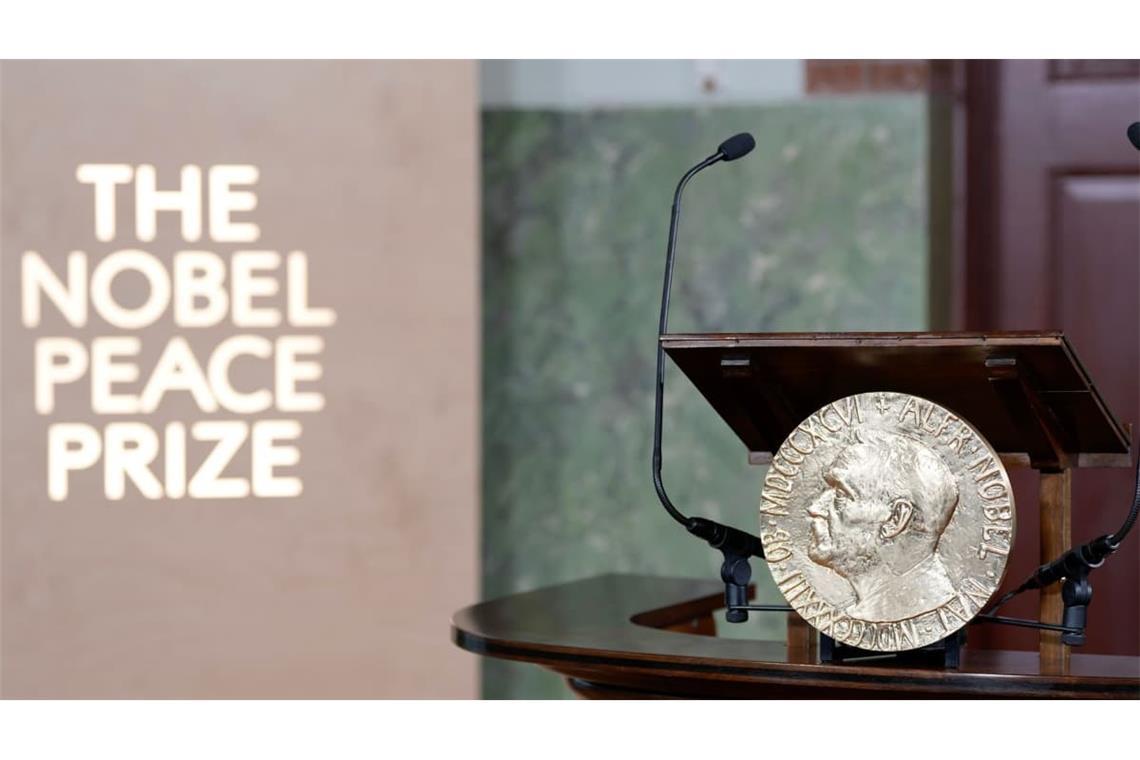 Der Friedensnobelpreis wird jedes Jahr in Oslo vom norwegischen Nobelkomitee verkündet. (Symbolbild)