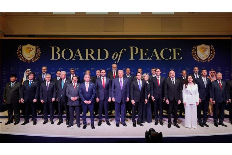 Der Friedensrat ist zu einer ersten Sitzung in Washington zusammengekommen.