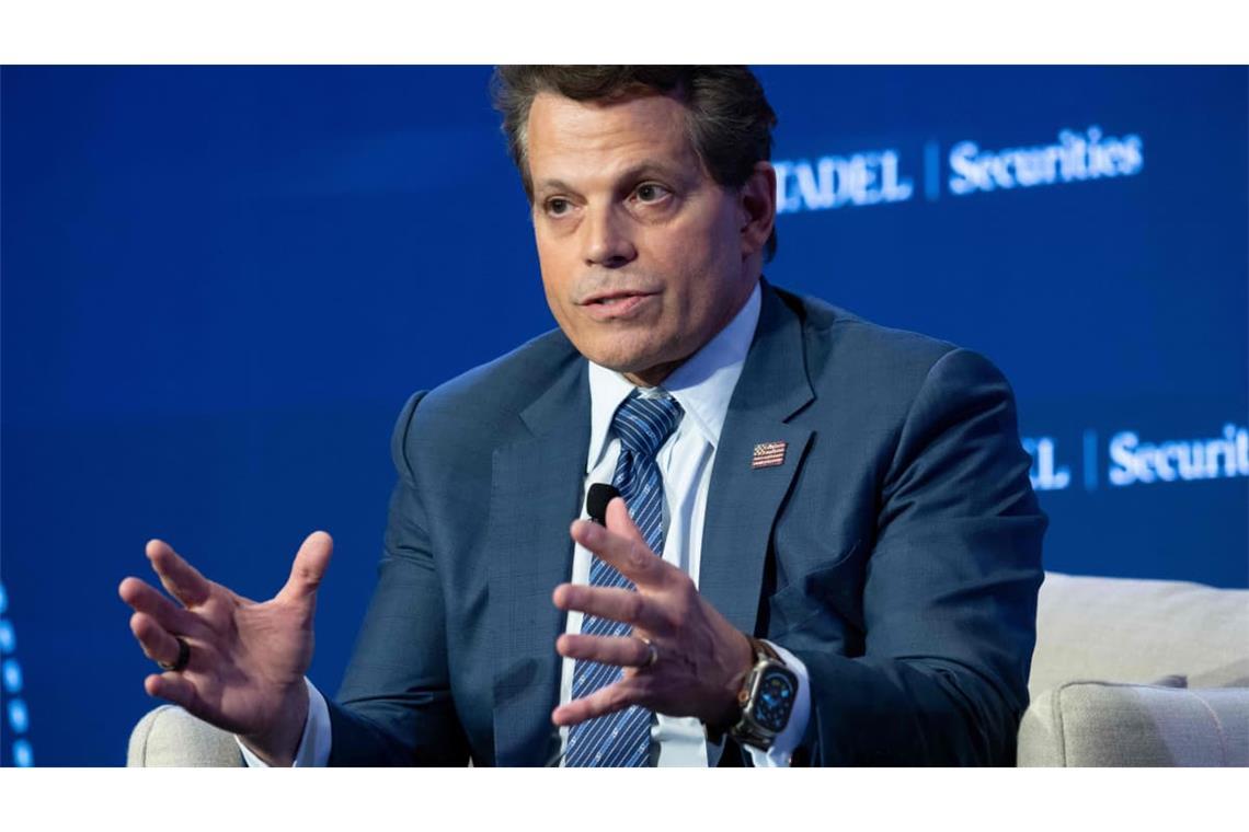 Der frühere Kommunikationsdirektor Anthony Scaramucci machte 2017 im Weißen Haus von sich reden.