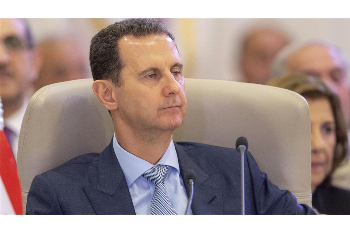 Assad hat seinen Posten und das Land verlassen Der frühere syrische Machthaber Baschar al-Assad. (Archivbild)