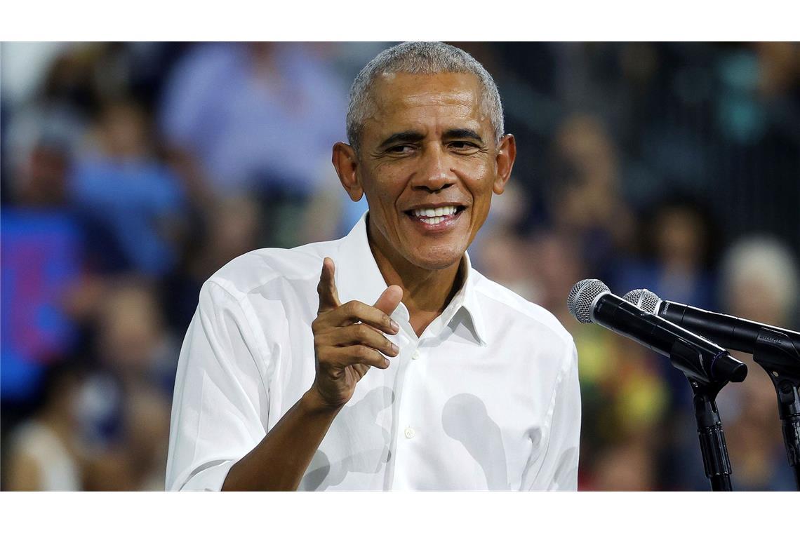Der frühere US-Präsident Barack Obama vermisst im aktuellen politischen Diskurs Anstand und Respekt für das Amt, das er von 2009 bis 2017 innehatte. (Archiv)