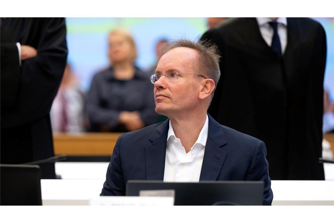 Wirecard-Prozess muss ohne Whistleblower auskommen Der frühere Wirecard-Vorstandschef Markus Braun steht zusammen mit zwei weiteren ehemaligen Wirecard-Managern seit Dezember 2022 vor Gericht. (Archivbild)