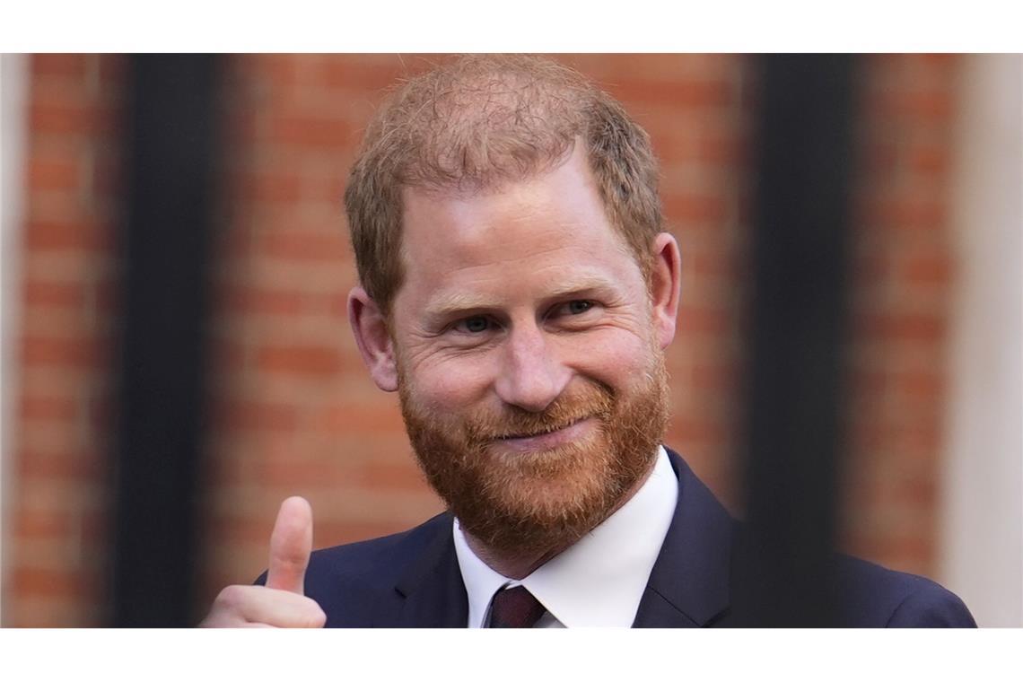 Geküsst oder vor Gericht: die Extreme in Prinz Harrys Leben Der fünfte der britischen Thronfolge erlebt teils schwere Zeiten. (Archivbild)