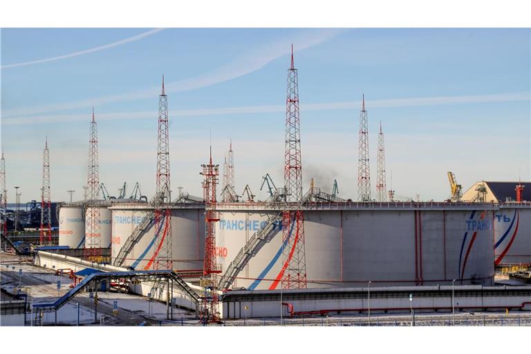Der für den Ölexport wichtige Hafen Ust-Luga ist wiederholt von der Ukraine angegriffen worden. (Archivbild)