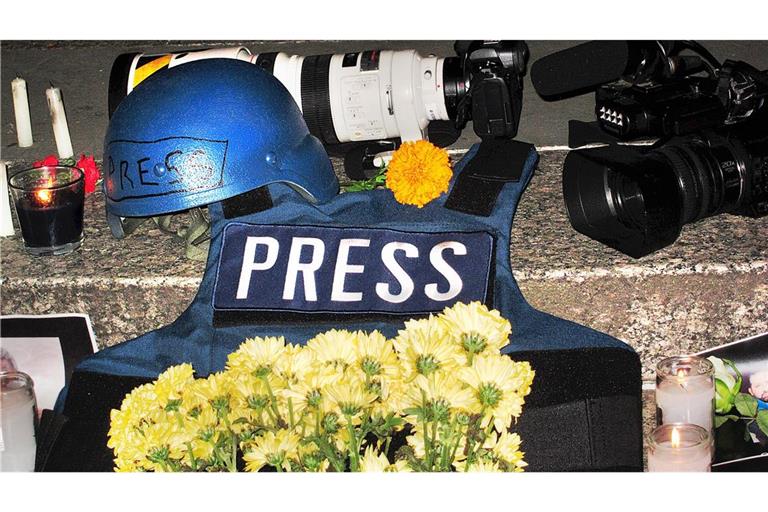 Der Gaza-Streifen ist  das gefährlichste Gebiet für  Journalisten weltweit gewesen. (Symbolbild)