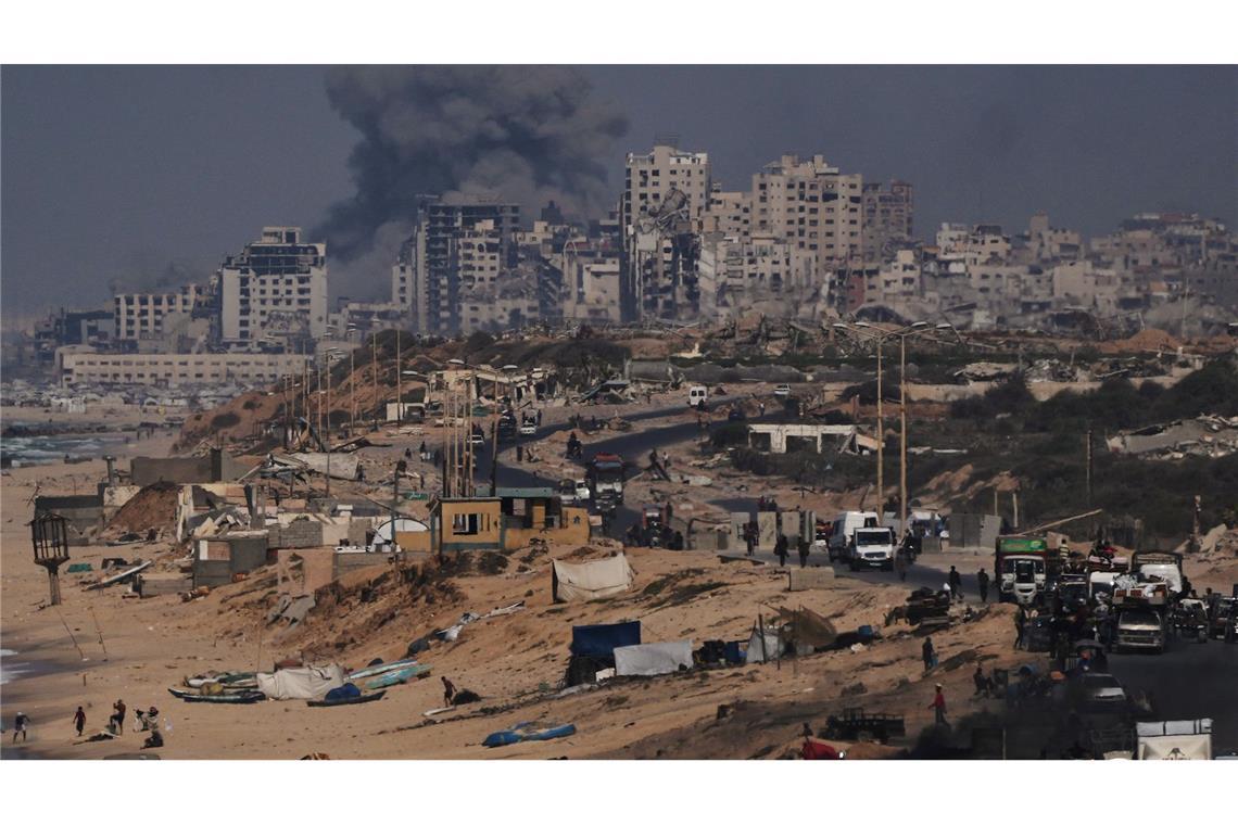 Trumps neuer Friedensplan für Gaza: Wie stehen die Chancen? Der Gazastreifen ist nach fast zwei Jahren Krieg weitgehend zerstört. (Archivbild)
