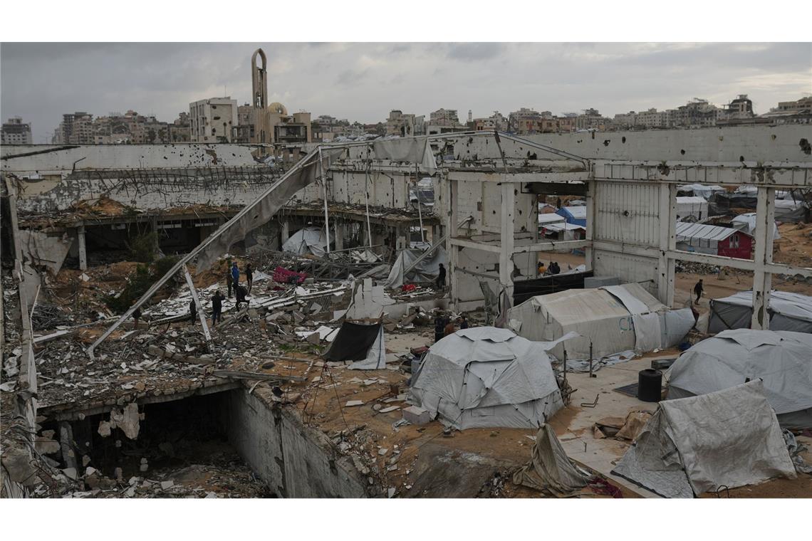 Der Gazastreifen ist nach zwei Kriegsjahren großflächig zerstört. (Archivbild)