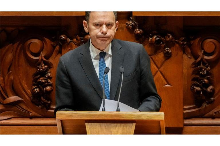 Der gestürzte Ministerpräsident Luís Montenegro hat laut Experten gute Chancen bei der vorgezogenen Neuwahl. (Archivbild)