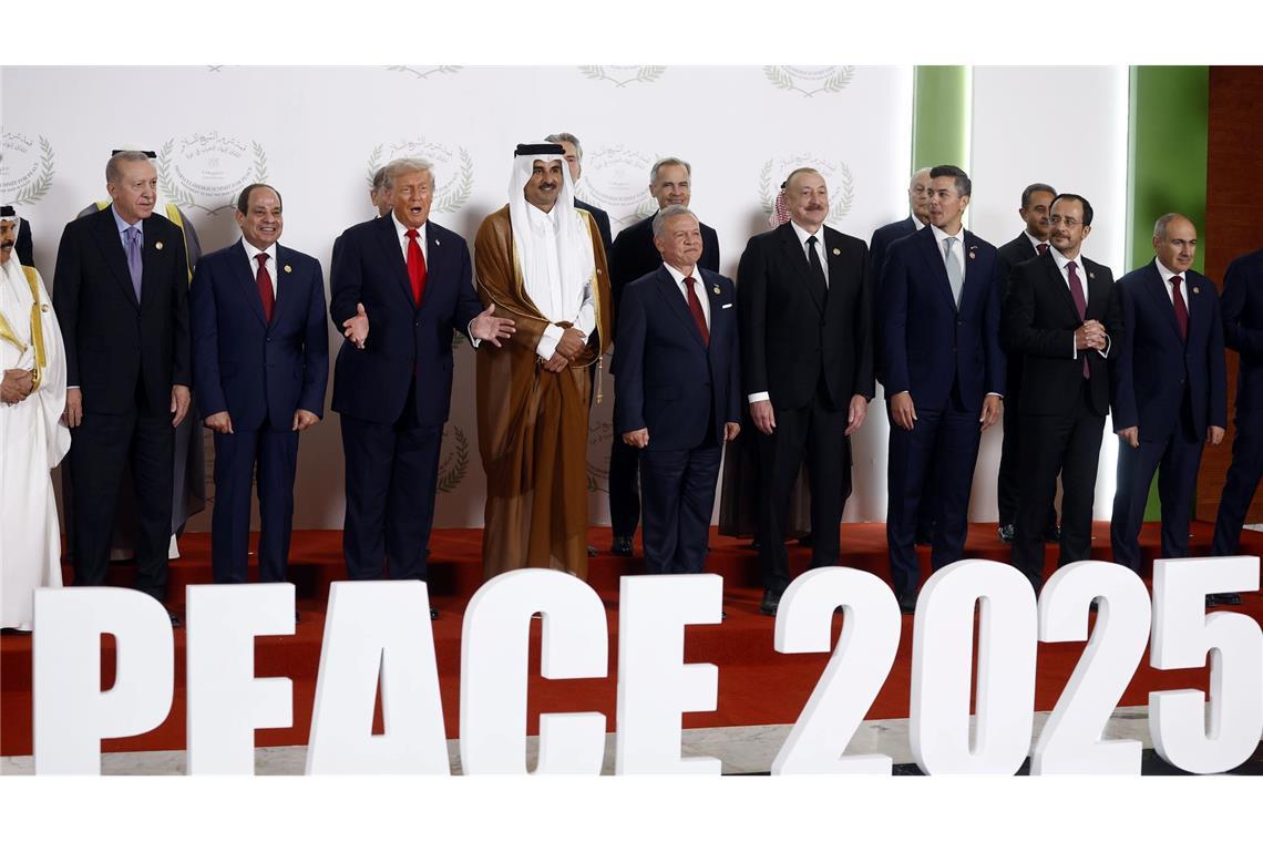 Der "Gipfel für den Frieden" in Ägypten soll das Ende des Kriegs im Gazastreifen markieren.