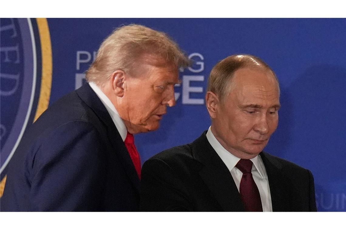 Alaska-Gipfel mit Trump: Wie Putin sich durchsetzte