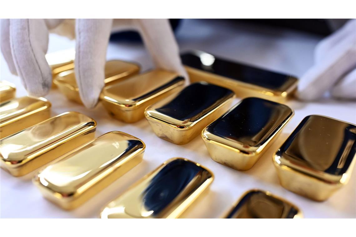 Gold kostet erstmals 3500 Dollar Der Goldpreis befindet sich im Höhenflug.