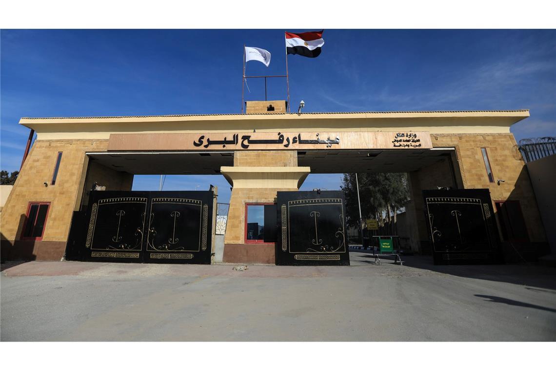 Der Grenzübergang Rafah zwischen dem Gazastreifen und Ägypten war fast ein Jahr dicht. (Archivbild)