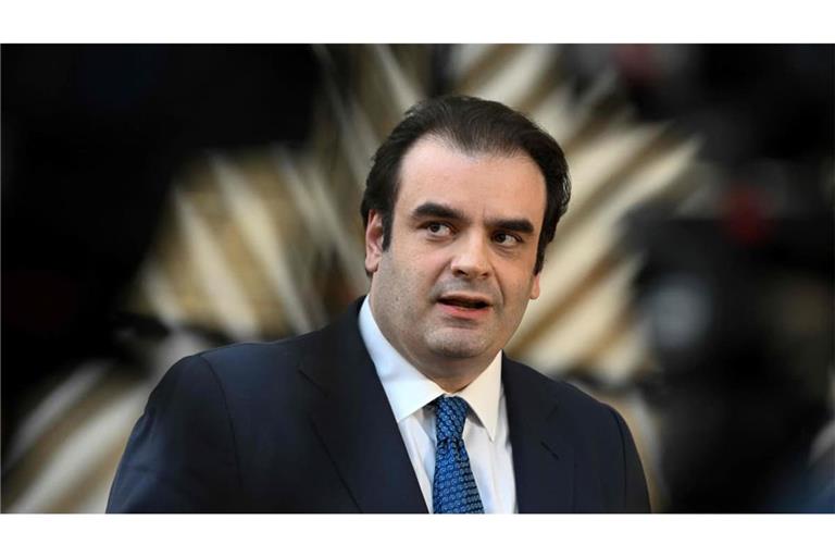Der Grieche Kyriakos Pierrakakis ist Präsident der Euro-Gruppe. Damit wurden auch die Erfolge Athens honoriert, sich aus der Schuldenkrise heraus zu kämpfen.