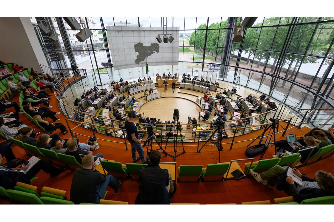 Der Grünen-Antrag zur Unterstützung kleiner Schlachtbetriebe bekam am Mittwochabend nur mit Hilfe von AfD und BSW eine Mehrheit. (Archivbild)